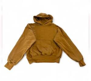 Yeezy x Gap Light Brown Caramel Double Layer Hoodie Size Medium